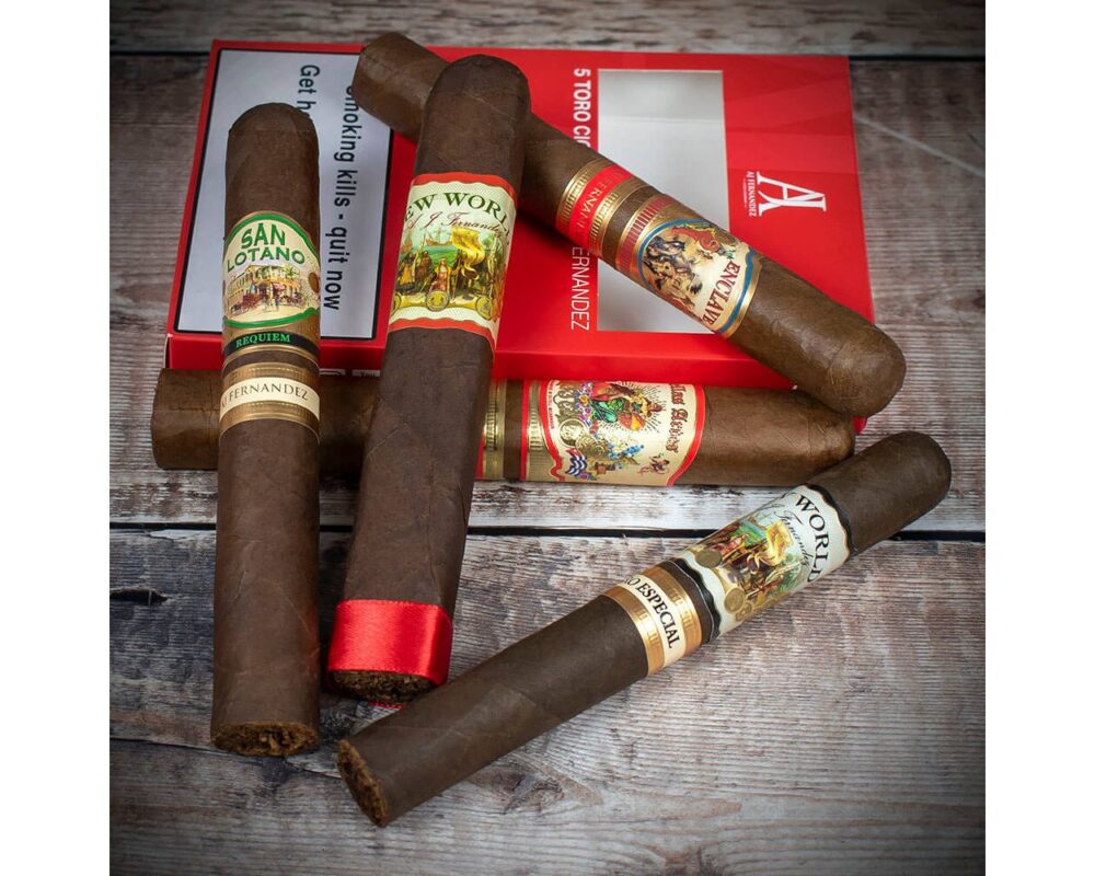 Buy A.J. Fernandez Toro Selection Sampler (5 Cigars) UK
